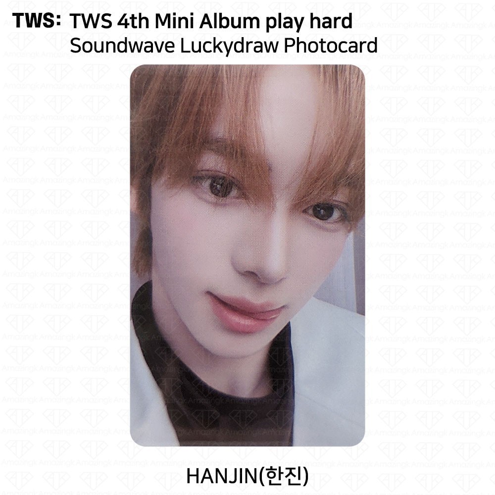 TWS 4th Mini Album Play Hard 3rd Lucky Draw Soundwave Photocard