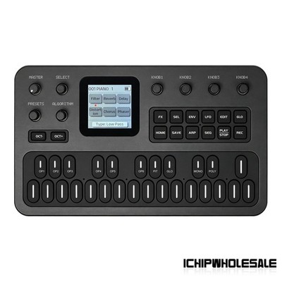 M-VAVE FM-1 Audio FM Synthesizer 3Ch MIDI Built-in 6 Effects 3.5mm