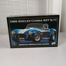 WIX Filters 1965 Shelby Cobra 427 S/C Blue 1:24 Diecast Model Replica #99165