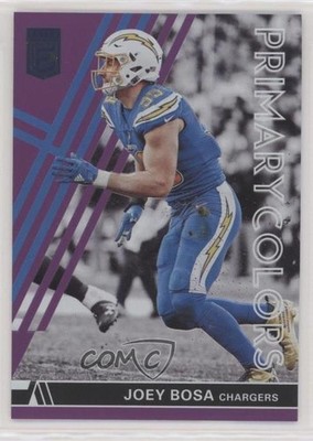 2018 Donruss Elite Primary Colors Purple 33/75 Joey Bosa #PC13 g2u