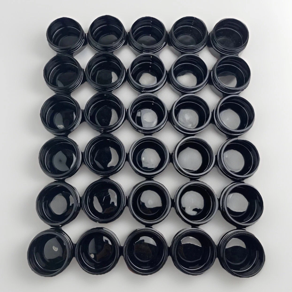 Lot of 30 - Miron Cosmetic Superwide 50ml Jar Biophotonic Glass Jar Only No Lid