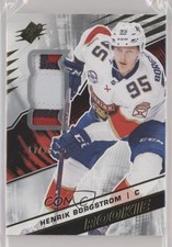 2018-19 SPx Rookies Premium Materials 17/25 Henrik Borgstrom #R-HB 0nn