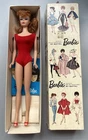 Vintage - 1963 #6 Redhead Ponytail Barbie Doll w/ Box - Insert- Mint