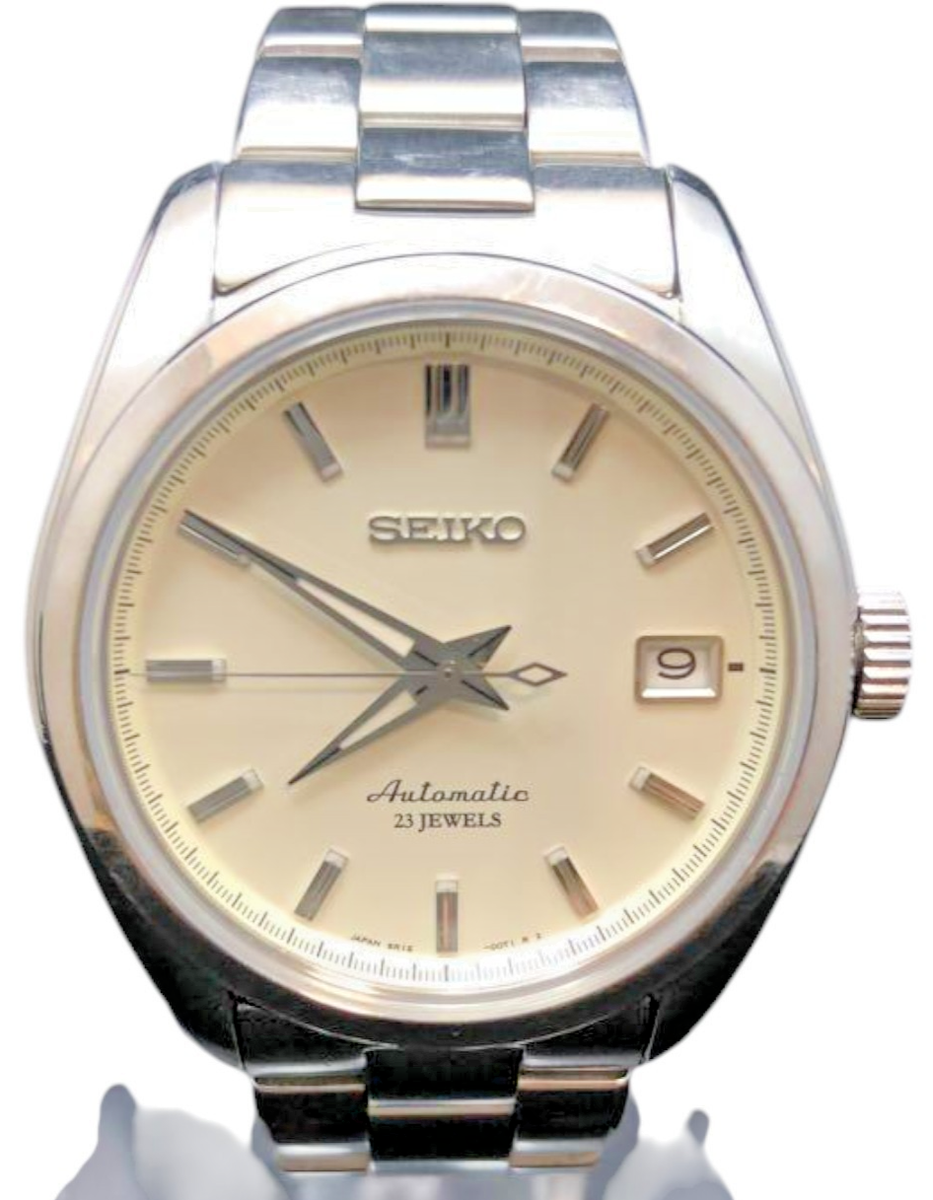 [未使用保管品]SEIKO sarb035 メカニカル Seiko SARB035 Mechanical Automatic Mens Watch Ivory Dial Stainless