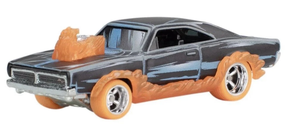 Hot Wheels Premium 2025 Hot Wheels Popculture Marvel GHOST RIDER CHARGER 4+ New - Image 4 of 4