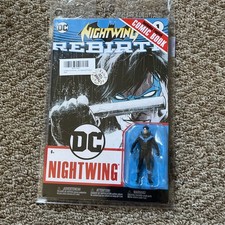 McFarlane Page Punchers  NIGHTWING   Rebirth  1 w 3  Figure 2023  DC Comics NEW