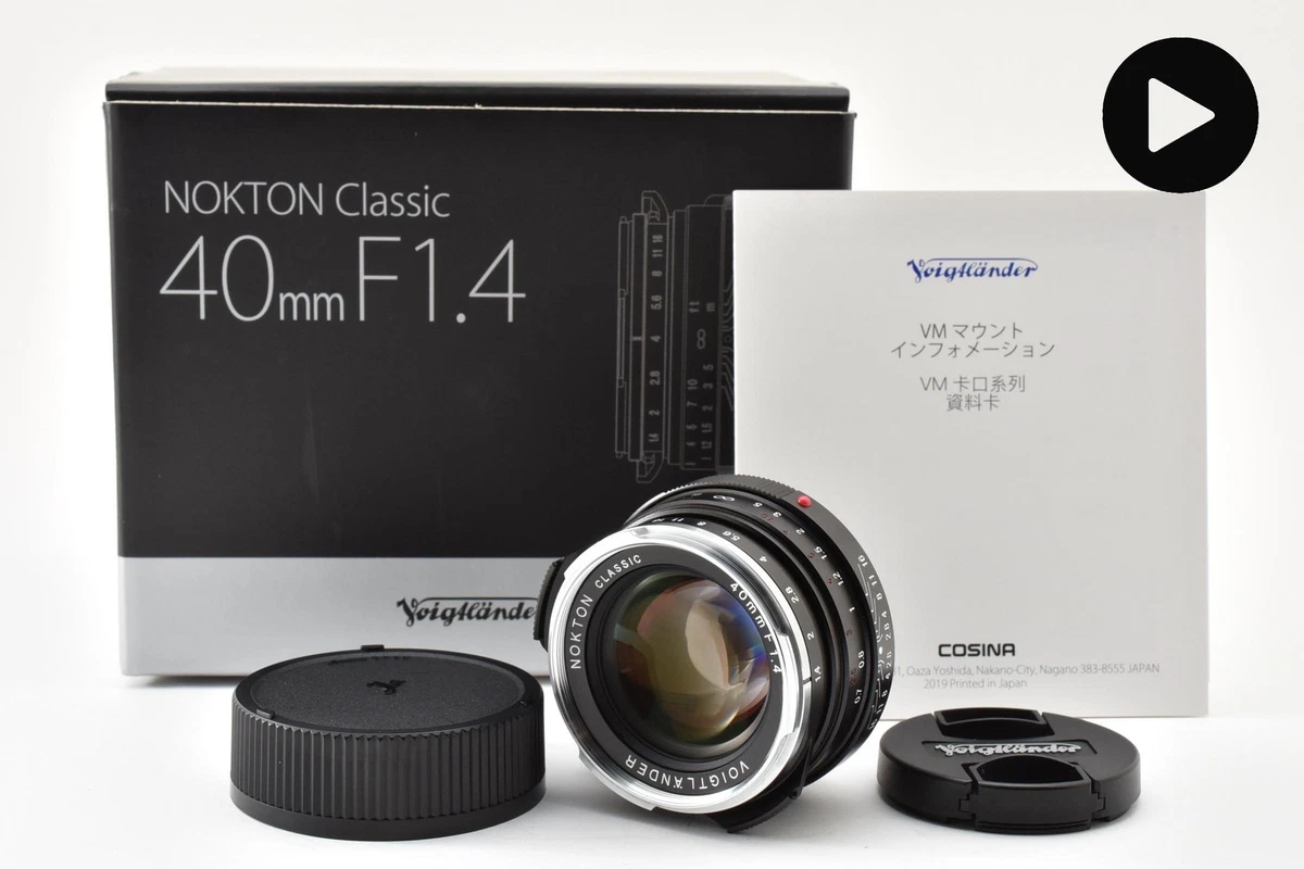 Voigtländer f/1.4 Lenses 40mm Focal for sale - eBay