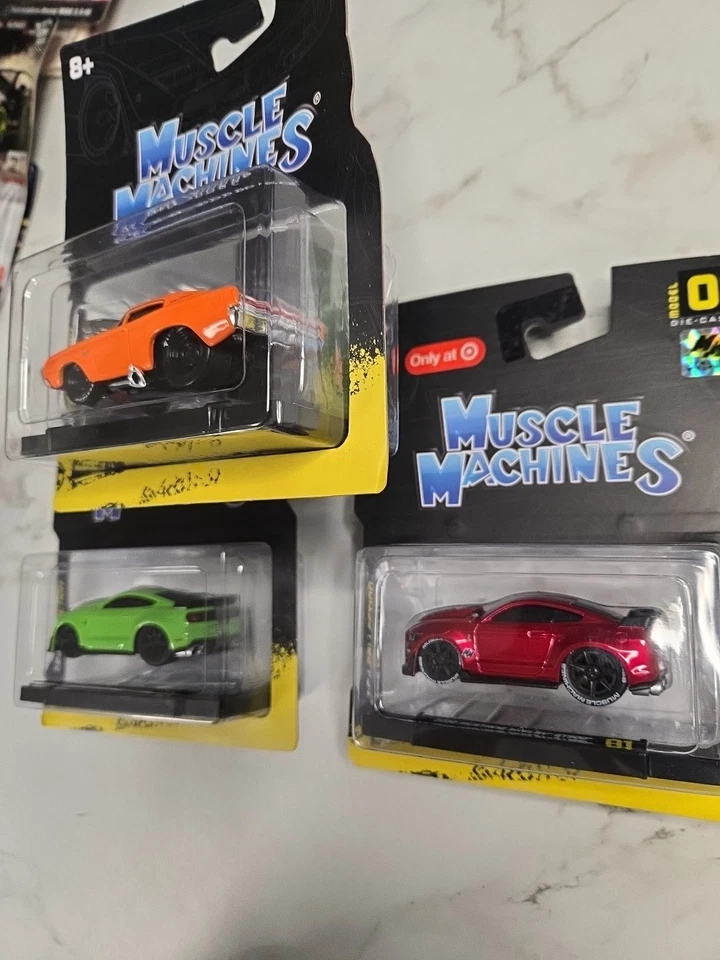 Ford Mustang Shelby GT500 2 Colors, 1966 Dodge Charger , Lot Of 3 - Image 2 of 4