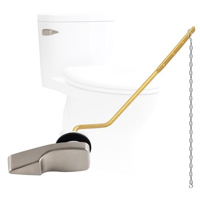 Universal Side Mount Metal Toilet Handle Kit Compatible with American Standar...