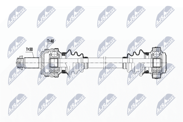 Nty NPW-BM-109 Antriebswelle FüR Bmw-image