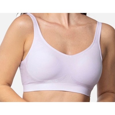 Underoutfit 459 -comfort shaping bra w/ adjustable strap lavender size Med