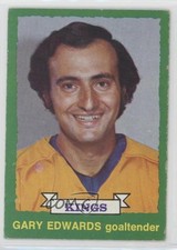 1973-74 O-Pee-Chee Dark Back Gary Edwards #199 d1f