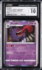 2021 POKEMON JPN JET-BLACK SPIRIT HOLO #027/070 GENGAR CGC 10 GEM MINT