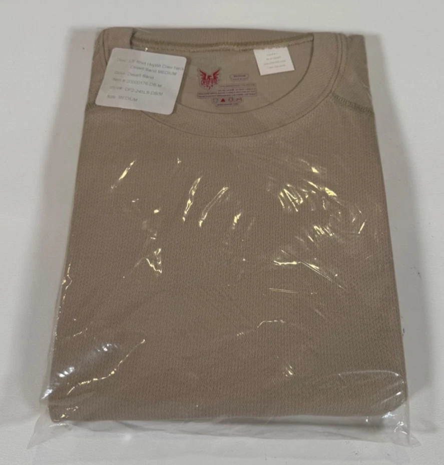 New Drifire Heavyweight Long Sleeve Shirt Flame Resistant FR Desert Sand Medium - Image 4 of 4