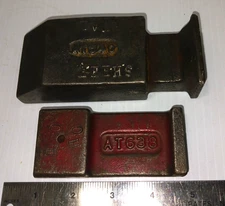 2-Vintage Aircraft Tools Steel Rivet Body Panel Bucking Bar  ATI AT638 + AT640