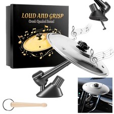 Car Cymbal Vent, Mini Drum Crash Cymbal Set with Drum Stick, Funny Musical In...