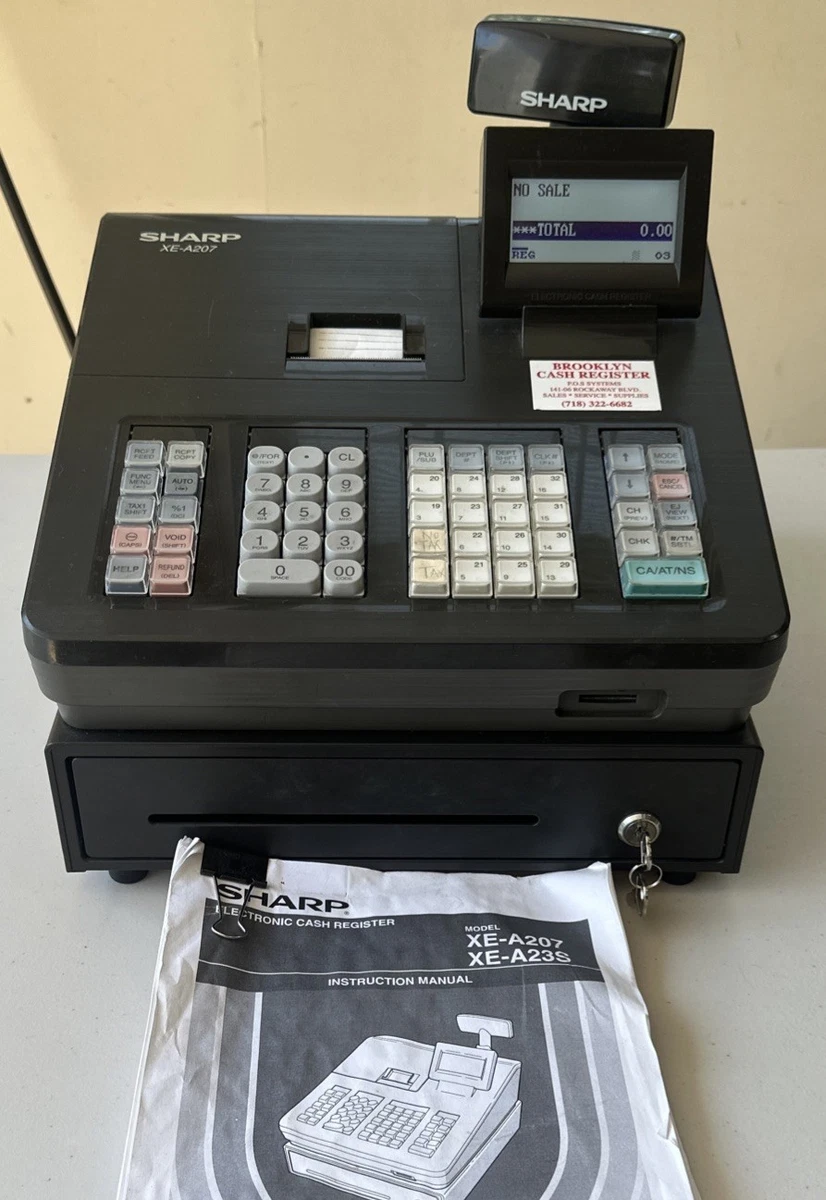 Sharp XE-A207 POS Cash Registers for sale - eBay