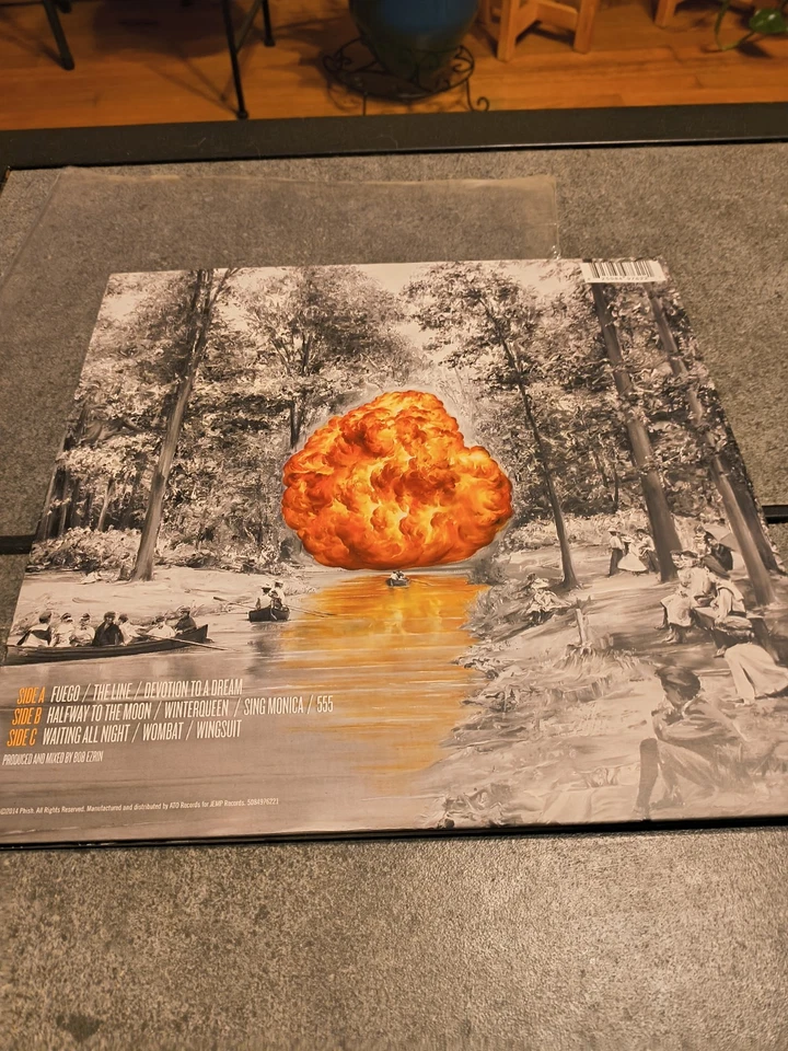 Phish Fuego Limited Pressing Orange Vinyl LP (2014) Excellent Condition👌🍊🎸🐠 - Image 2 of 4