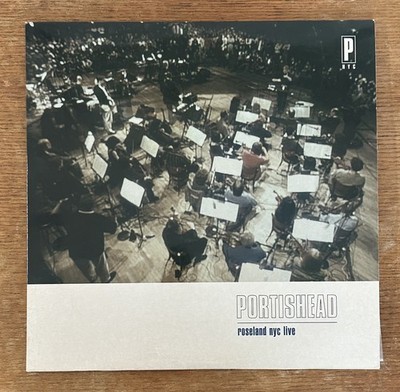 Original 1st UK 1998 PORTISHEAD Roseland NYC Live 2x LP VINYL POPSTER Go Beat EU