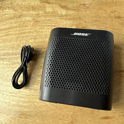 Bose Soundlink Color Black Model 415859 Portable Bluetooth Speaker Tested WORKS