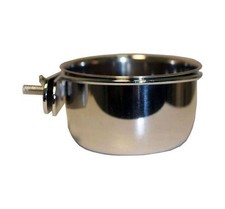 A E Stainless Steel Coop Cup with Bolt Hanger 5 oz.