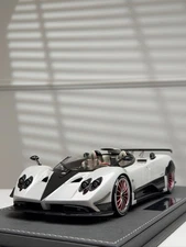 Pagani Zonda HP Barchetta (Metallic Pearl White) [BBR] 1:18 scale