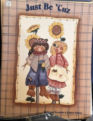 JUST BE 'CUZ Craft Paint Booklet  Kenna Reynolds & Donna Malone