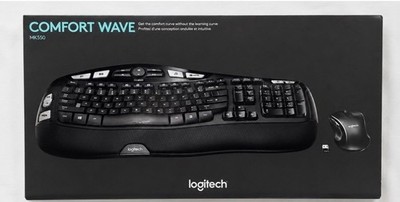 NEW Logitech MK550 Comfort Wave K350 Wireless Keyboard Combo Unifying Receiver
