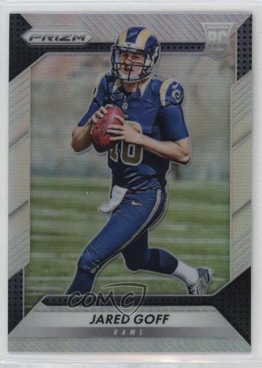 2016 Panini Prizm Rookie Silver Prizm Jared Goff #208 1m22