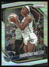 2025 Panini Prizm WNBA Diamond Miller Silver Prizm #27 Dallas Wings