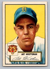 (75757) 1952 Topps #238 Art Houtteman VGEX