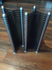 CD Regal Turm Kunststoff silber/anthrazit 2 Stück a`30 CD