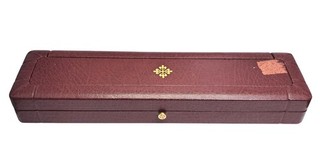 Vintage Genuine Patek Philippe Burgundy Presentation Wrist Watch Box