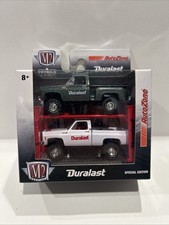 2020 M2 Machines Duralast Autozone Limited Edition AUTO LIFTED, CHEVY TRUCKS
