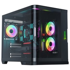 GAMEPOWER Vertex Curved PC Gehäuse ATX Mid T...