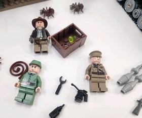 Lego 7626 Jungle Cutter  Indiana Jones - Crystal Skull  2008 Approx 95%