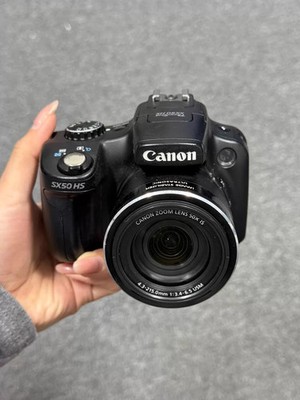 Canon PowerShot SX50 HS 50x Zoom Digital Camera w/Accessories