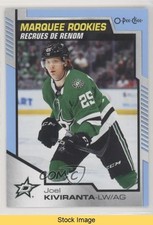 2020-21 Upper Deck O-Pee-Chee Update Blue Border Joel Kiviranta #612 READ z6b