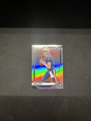 2024 Panini Prizm - Rookies Drake Maye #329 Silver Prizm (RC)