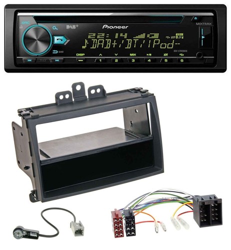 Pioneer DAB MP3 CD USB Bluetooth Autoradio für Hyundai i20 08-11 Rubber-Touch Ab - Bild 1 von 7