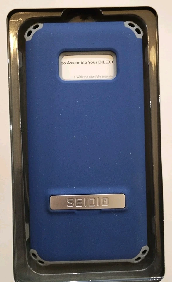 Capa Seidio DILEX para Samsung Galaxy S8 azul/cinza com suporte grau militar - Imagem 3 de 3
