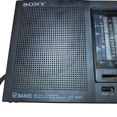 QAZ11853☆SONY ソニー ICF-7601 12バンドラジオ ブック型ラジオ