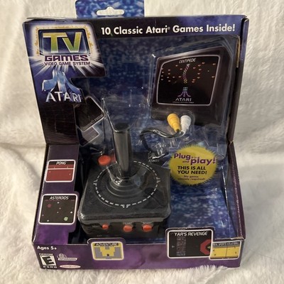 2004 Vintage Games by ATARI Plug N Play TV Games 10 Classic Games Video Game