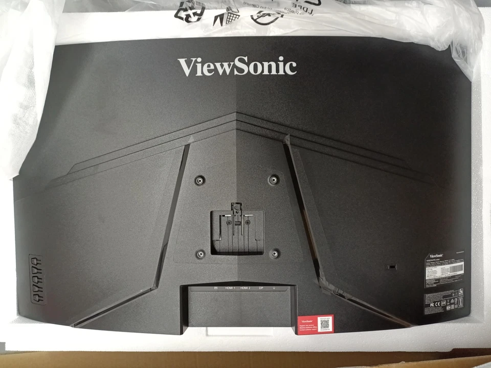 Viewsonic 32" HD Display VX3218-PC-MHD Gaming Monitor Damage Screen + All Parts - Image 2 of 4