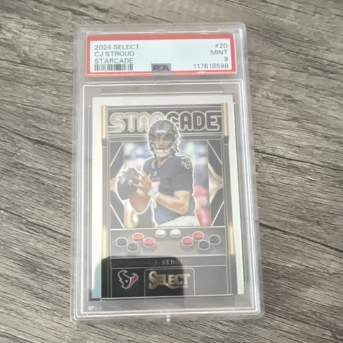 2024 Panini Select Starcade C.J. Stroud #20 Houston Texans PSA 9 Insert