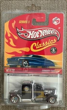 Hot Wheels Classics Series 5 Black W Gold 26 of 30 Convoy Custom , Free Shipping