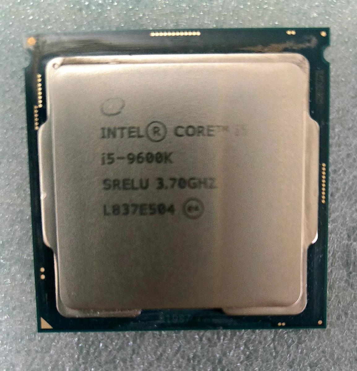Intel Computer Processors Intel Core i5-9600K Processor Model for