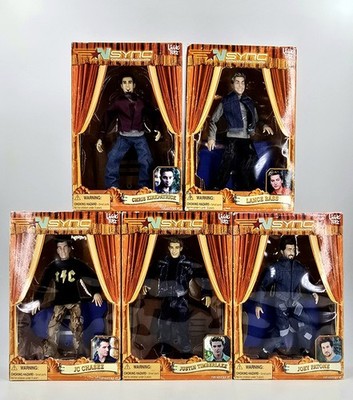 Rare 2000 NSYNC Set of 5 Collectible Marionette Dolls Face Variations Rare 
