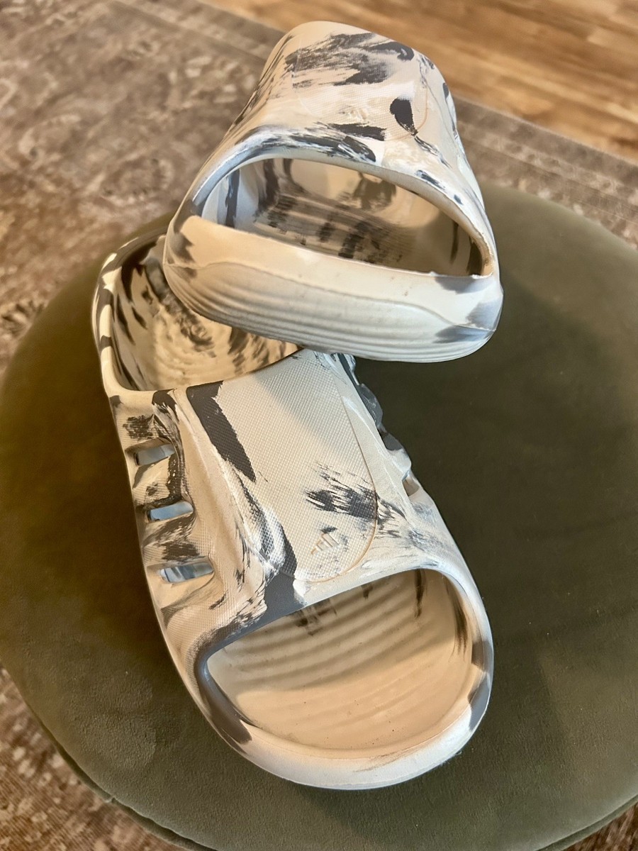 adidas Adifom Iiinfinity Slide  Mens White Casual Sandals JH8018 View 2