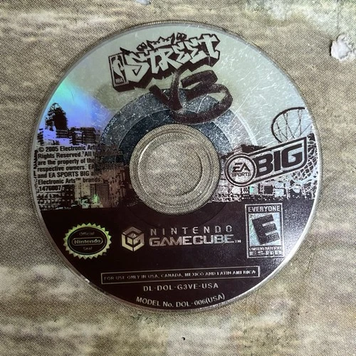 NBA Street Vol. 3 V3 (Nintendo GameCube, 2005) Game Disc Only